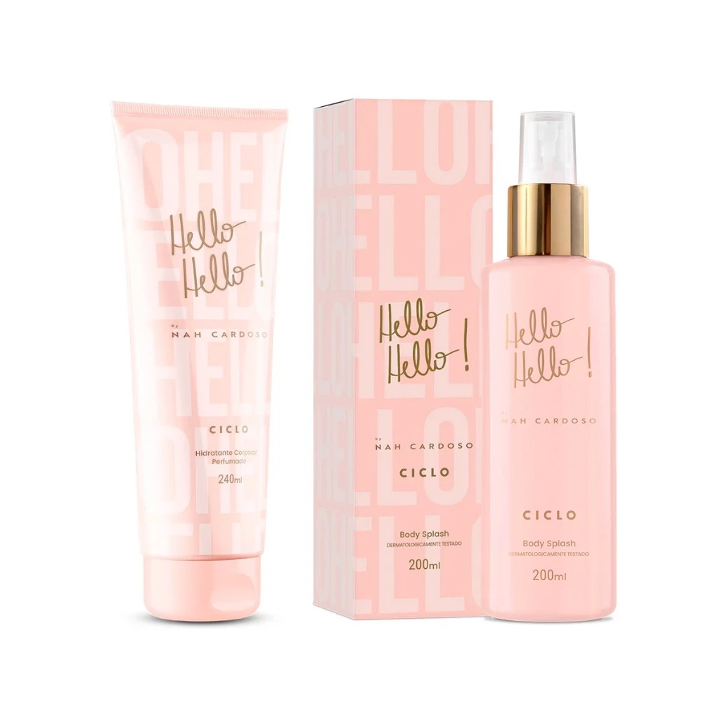 Ciclo Cosméticos Kit 2un - Body Splash + Hidratante - Hello! Hello!
