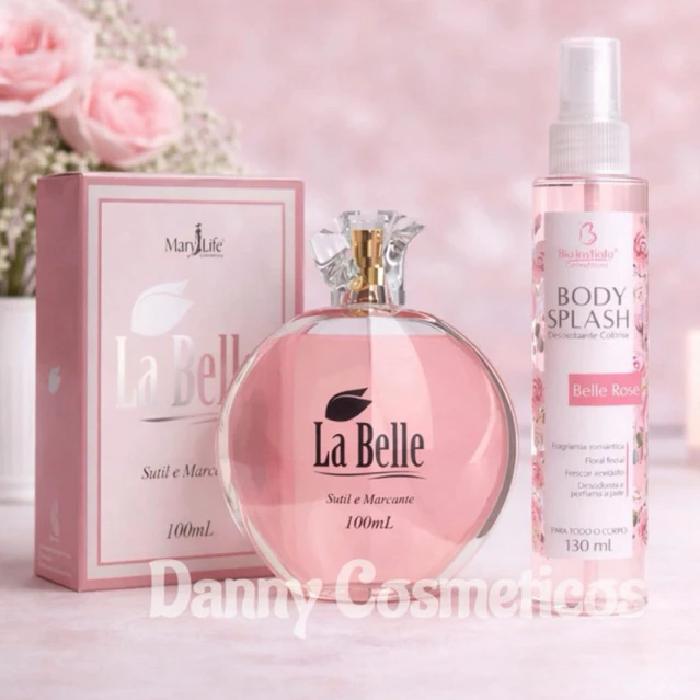 Perfume La Belle Mary Life + Body Splash Belle Rose