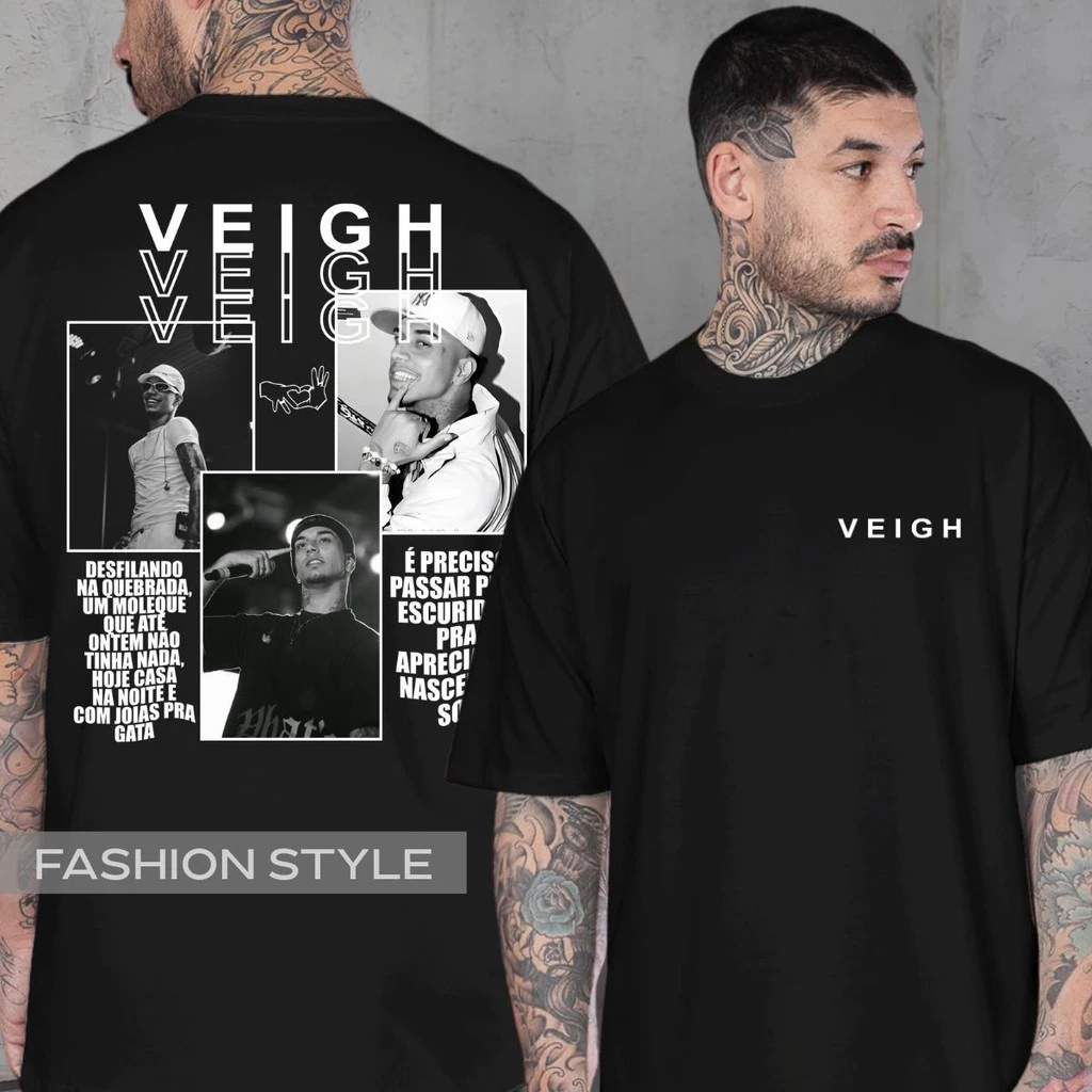 Camiseta Veigh Rapper Trap — Confissões